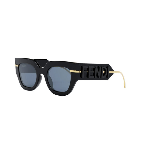 Occhiali da sole Fendi FENDIGRAPHY donna FE40097I neri lucidi
