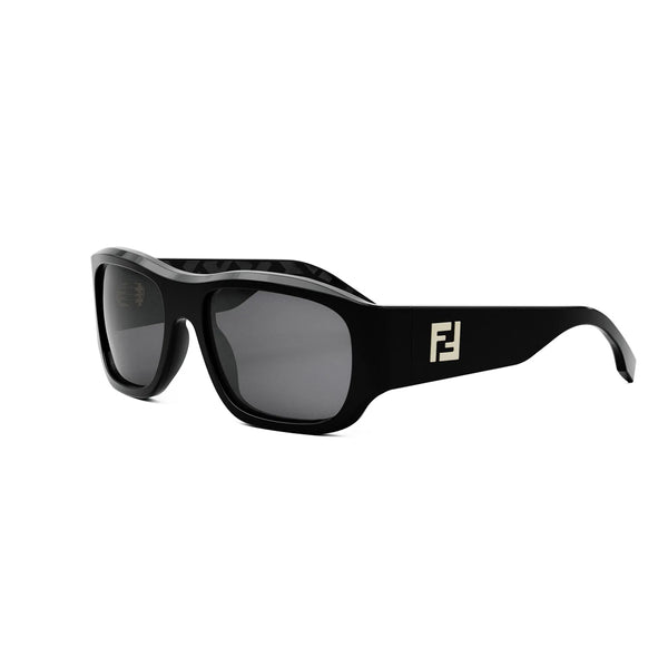 Occhiali da Sole Fendi Uomo Neri FE40117I FF SQUARED Originali