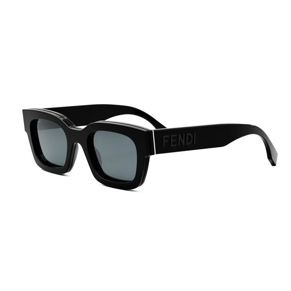 Occhiali da Sole Fendi Uomo Neri FE40119I | Lenti Blu