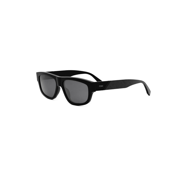 Occhiali da Sole Uomo Fendi Diagonal FE40157I Neri Lucidi