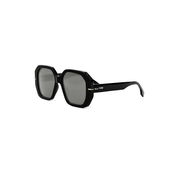 Occhiali da Sole Fendi Selleria Donna Neri FE40173I | Lenti Specchiate