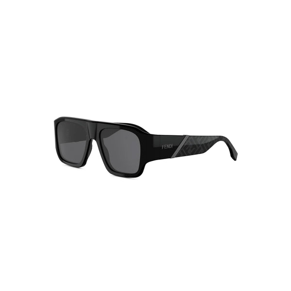 Occhiali da Sole Fendi Diagonal Uomo Neri FE40198I - Eleganza Maschile