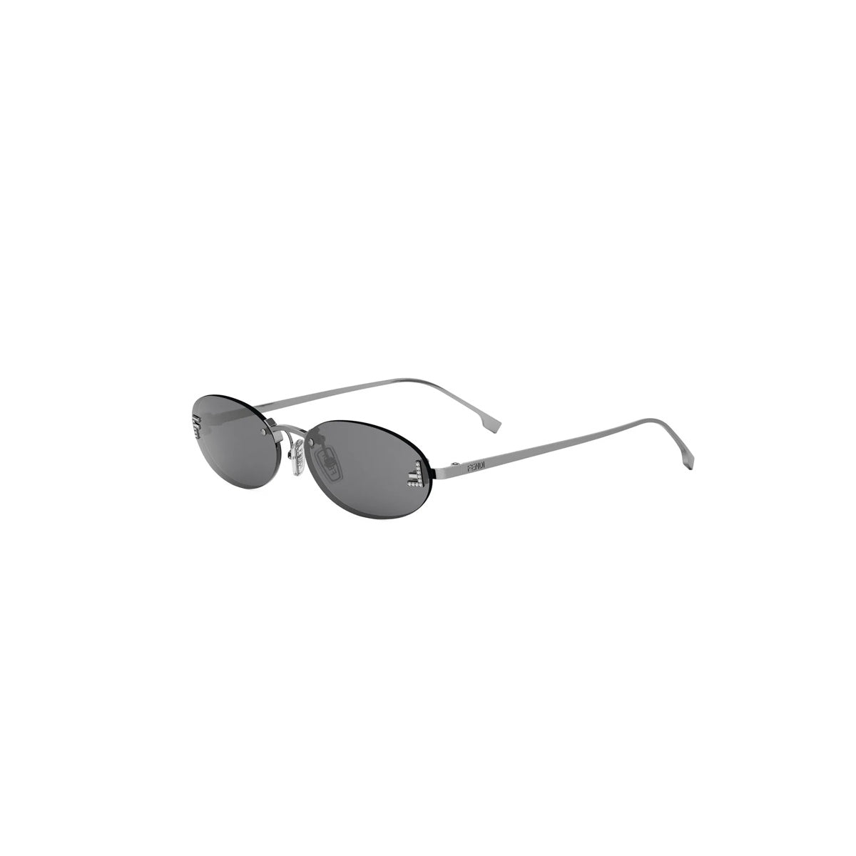Aste ricambio originali FENDI FIRST CRYSTAL per occhiali FENDI FE4075US-TE