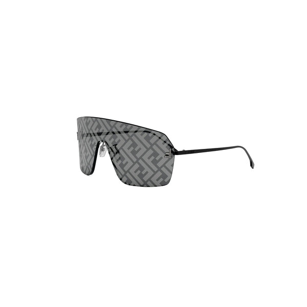Occhiali da Sole Fendi First Crystal FE4121US Neri Opachi Donna