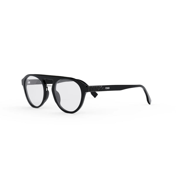 Occhiali da vista Fendi uomo FE50027I Neri - Stile Diagonal