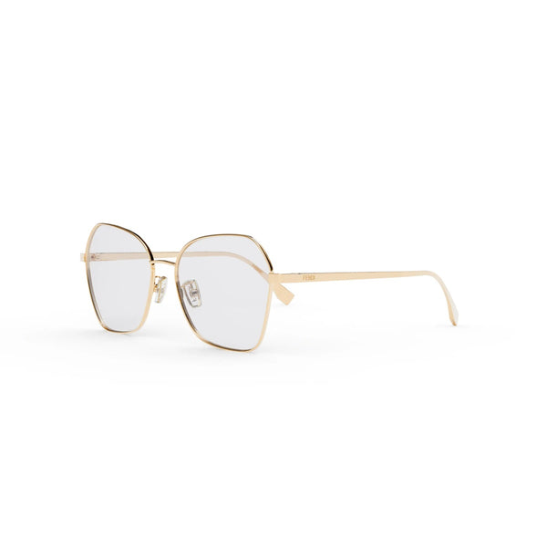 Occhiali da vista Fendi donna FE50040U Metallo Oro Rosé Lucido