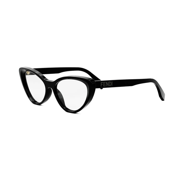 Occhiali da vista Fendi donna neri FE50075I Lettering – Garanzia Uffic