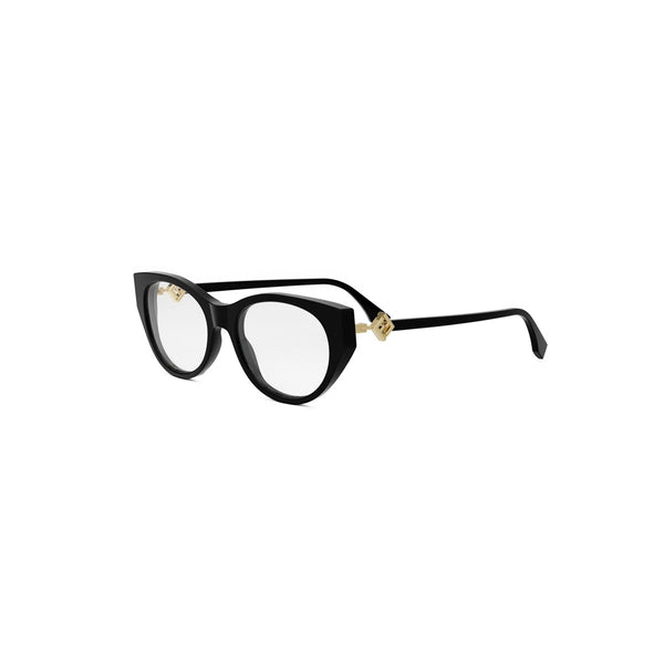 Occhiali da vista Fendi donna neri FE50099I – Acetato nero originale