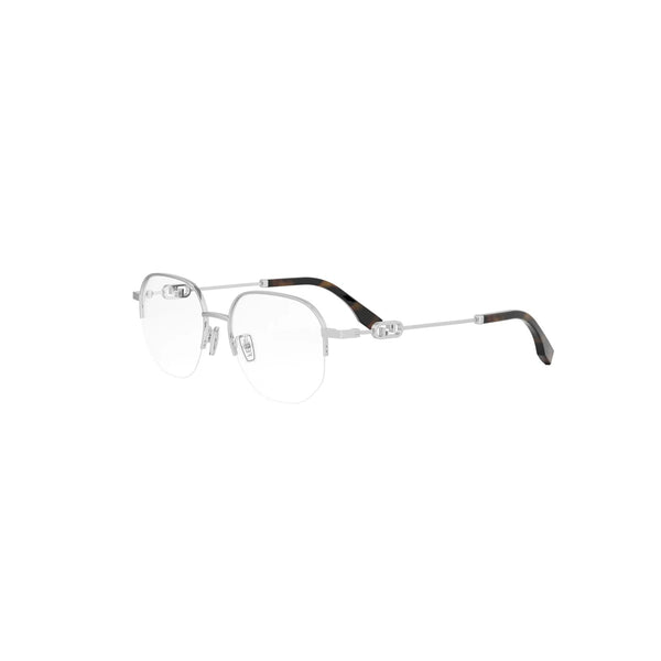 Occhiali da Vista Fendi Uomo O'LOCK Argento - Modello FE50104F