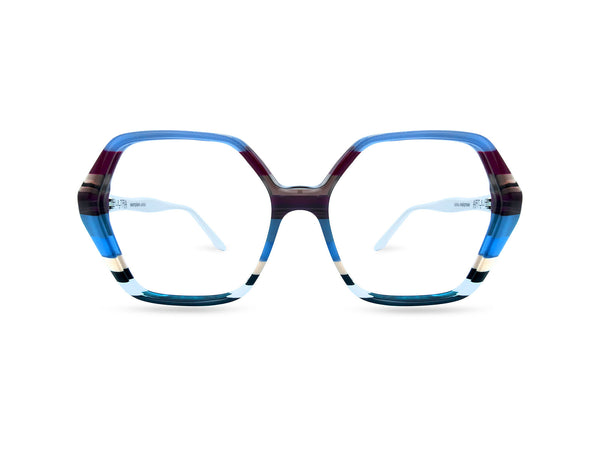 OCCHIALI DA VISTA MODELLO FERRARA DONNA | ULTRA LIMITED ULFERI RIGHE - CALIBRO 54