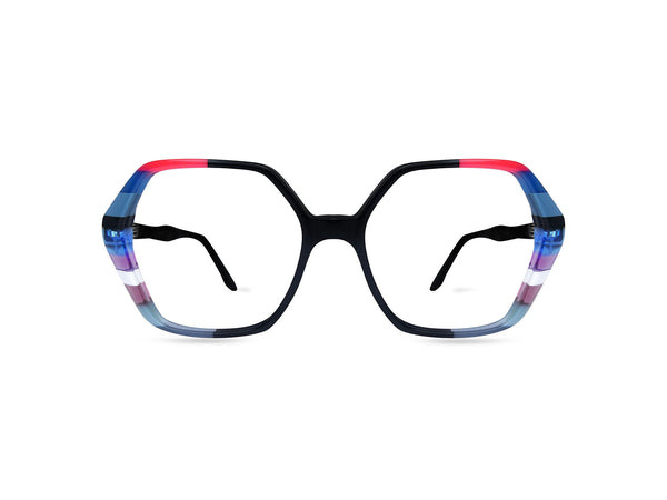 OCCHIALI DA VISTA MODELLO FERRARA DONNA | ULTRA LIMITED ULFENE NERO - CALIBRO 54