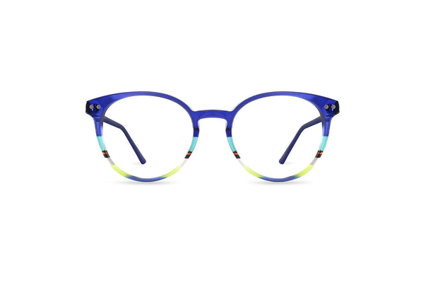 OCCHIALI DA VISTA MODELLO FIUGGI DONNA | ULTRA LIMITED ULFIUBL BLU - CALIBRO 52