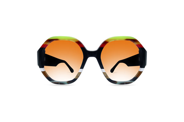 OCCHIALI DA SOLE MODELLO GALLINARA SUN DONNA | ULTRA LIMITED ULSGLNNE NERO - CALIBRO 56