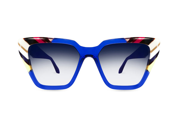 OCCHIALI DA SOLE MODELLO GIUDECCA DONNA | ULTRA LIMITED ULSGIUBL BLU - CALIBRO 56