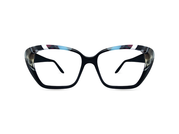 OCCHIALI DA VISTA MODELLO GONNESA DONNA | ULTRA LIMITED NERO - CALIBRO 54