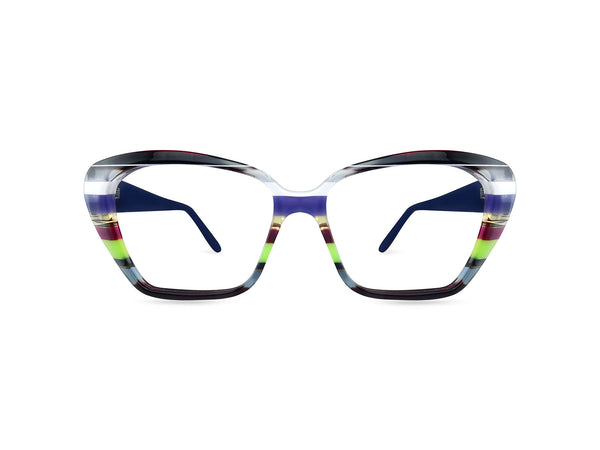 OCCHIALI DA VISTA MODELLO GONNESA DONNA | ULTRA LIMITED RIGHE - CALIBRO 54