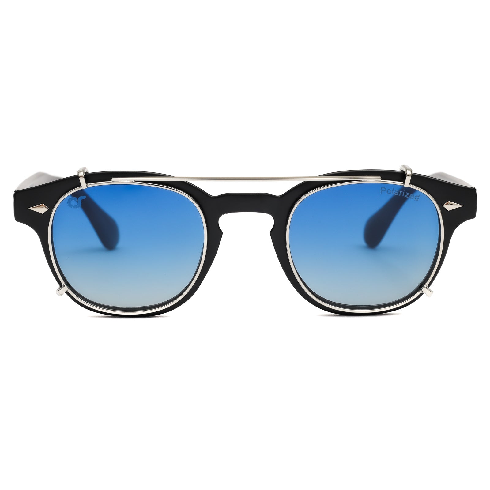 OCCHIALE DA SOLE DONNA OS SUNGLASSES - BERLINO NERO CLIP BLU