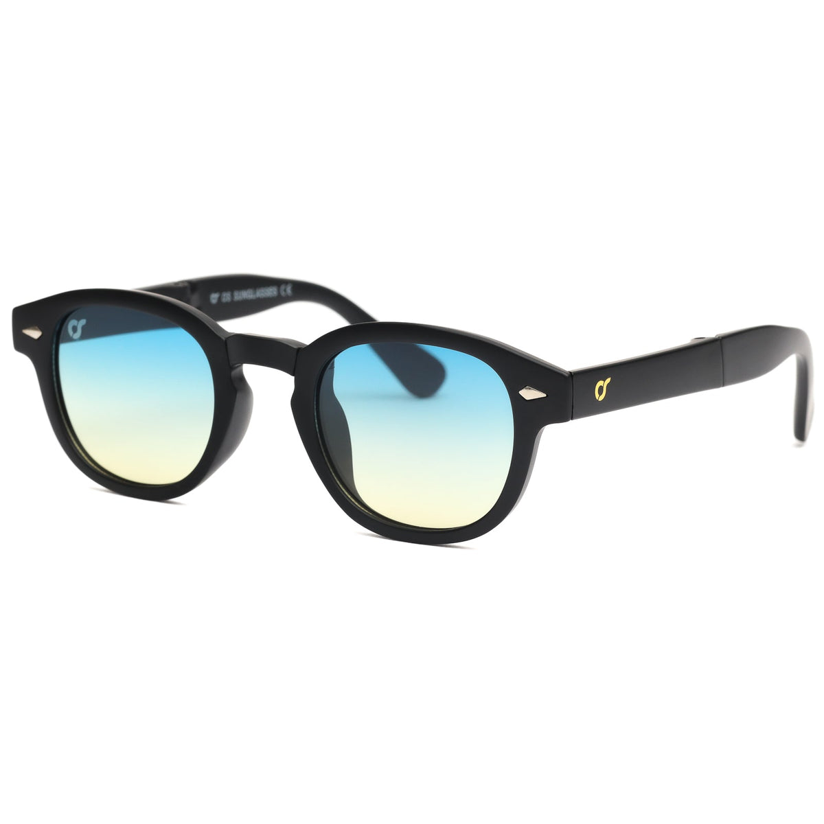 OCCHIALE DA SOLE UOMO OS SUNGLASSES - BERLINO PIEGHEVOLE BLU FUMÈ