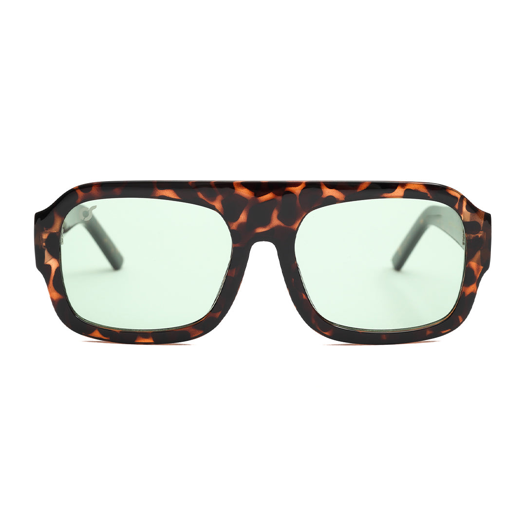 OCCHIALE DA SOLE UOMO OS SUNGLASSES - ROMA TARTARUGATO VERDE