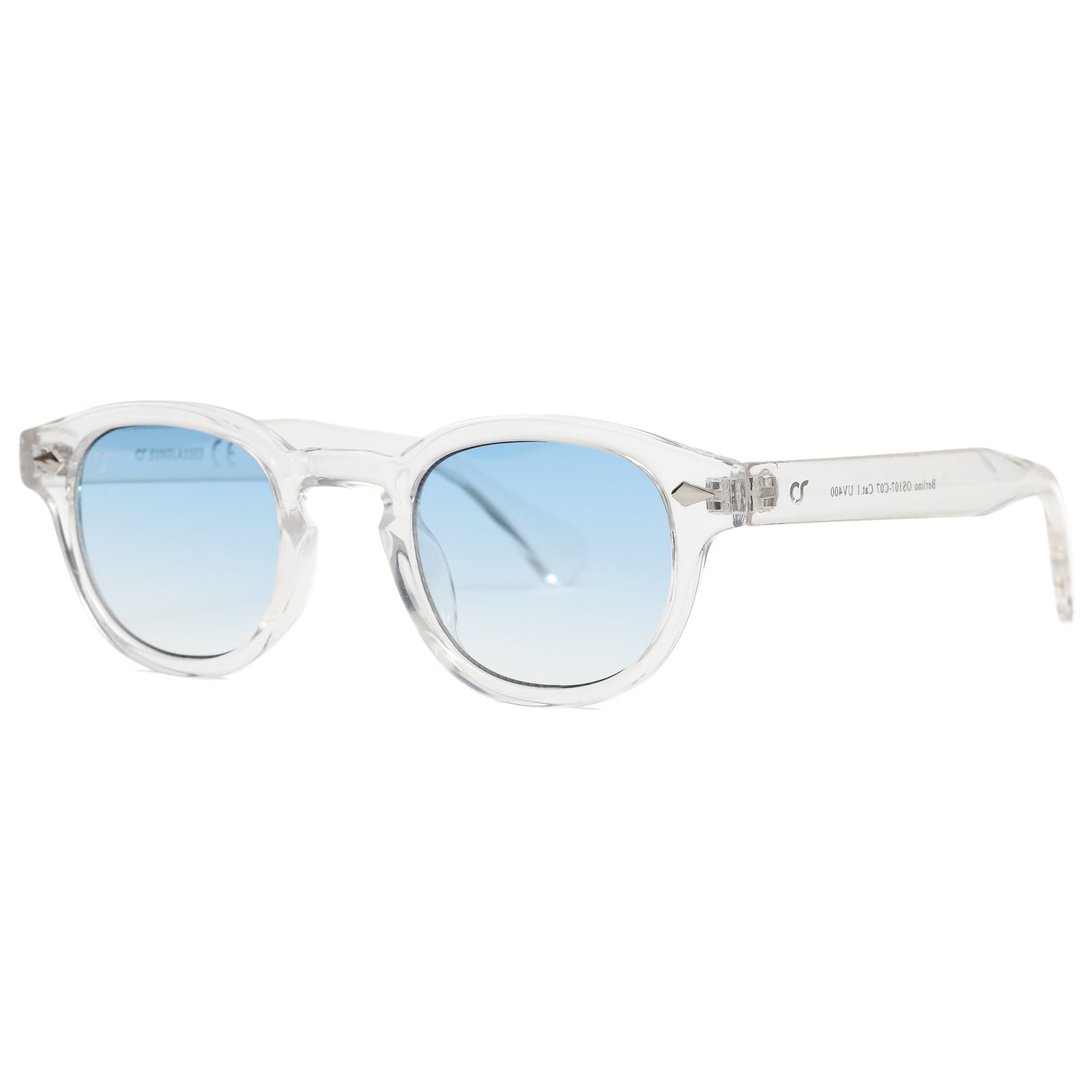 OCCHIALE DA SOLE UOMO OS SUNGLASSES - BERLINO TRASPARENTE BLU FUMÈ