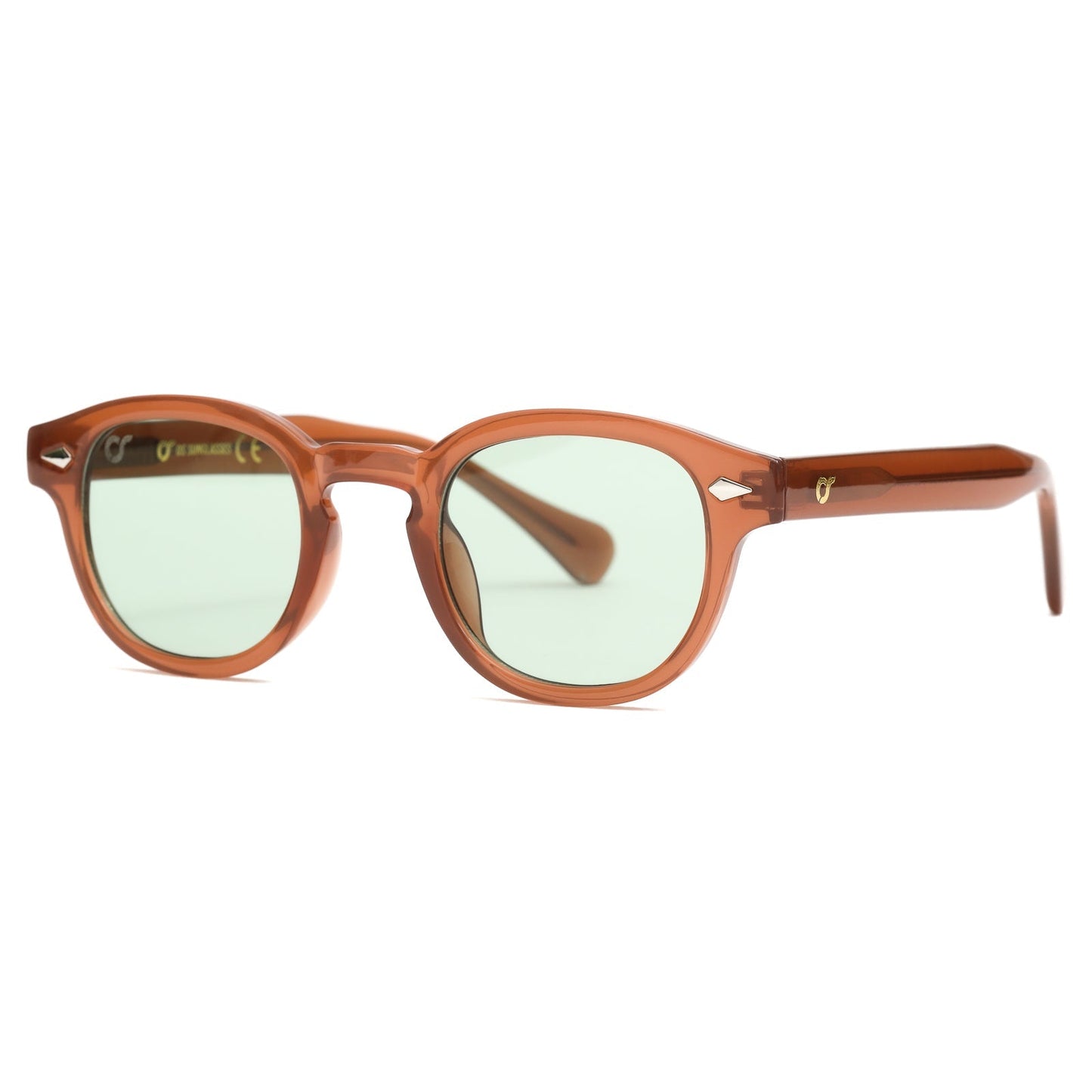 OCCHIALE DA SOLE DONNA OS SUNGLASSES - BERLINO PREMIUM HAVANA VERDE