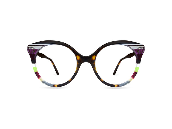OCCHIALI DA VISTA MODELLO LAGGIO DONNA | ULTRA LIMITED ULLAHA HAVANA - CALIBRO 50