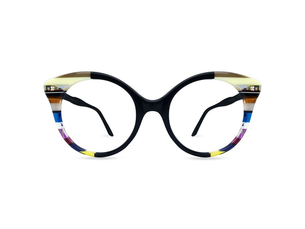OCCHIALI DA VISTA MODELLO LAGGIO DONNA | ULTRA LIMITED ULLANE NERO - CALIBRO 50