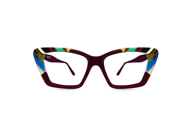OCCHIALI DA VISTA MODELLO LICATA DONNA | ULTRA LIMITED ULLICBX BORDEAUX - CALIBRO 55
