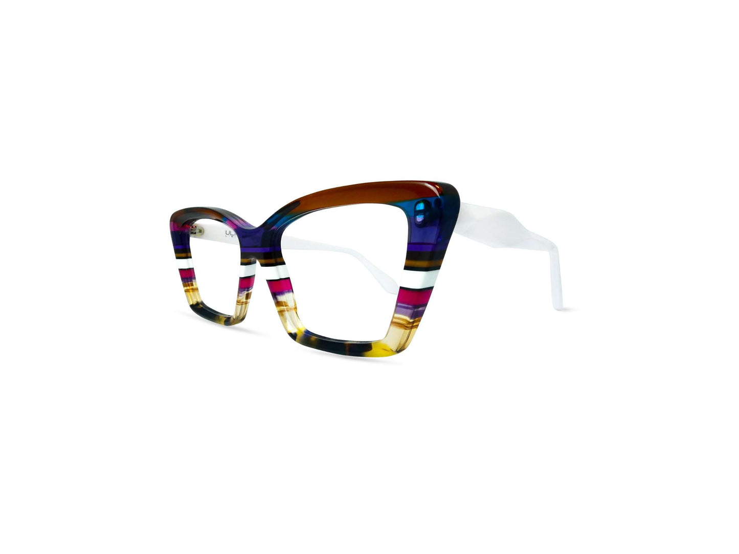 OCCHIALI DA VISTA MODELLO LICATA DONNA | ULTRA LIMITED ULLICRI RIGHE - CALIBRO 55