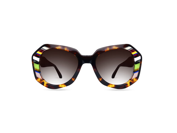 OCCHIALI DA SOLE MODELLO LIDO SUN DONNA | ULTRA LIMITED ULSLIHA HAVANA - CALIBRO 55