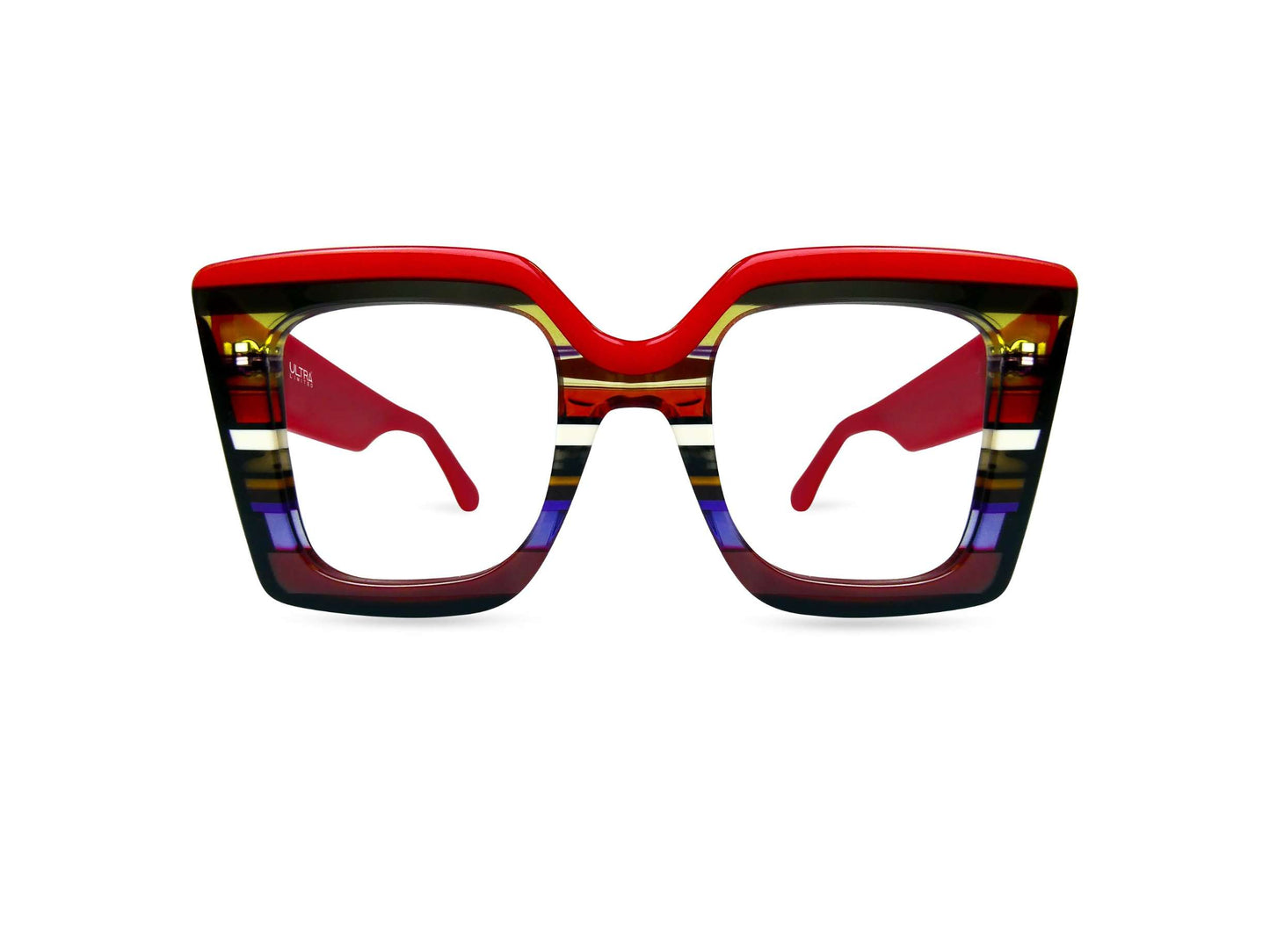 OCCHIALI DA VISTA MODELLO OSTUNI DONNA | ULTRA LIMITED ULOTRO ROSSO - CALIBRO 48