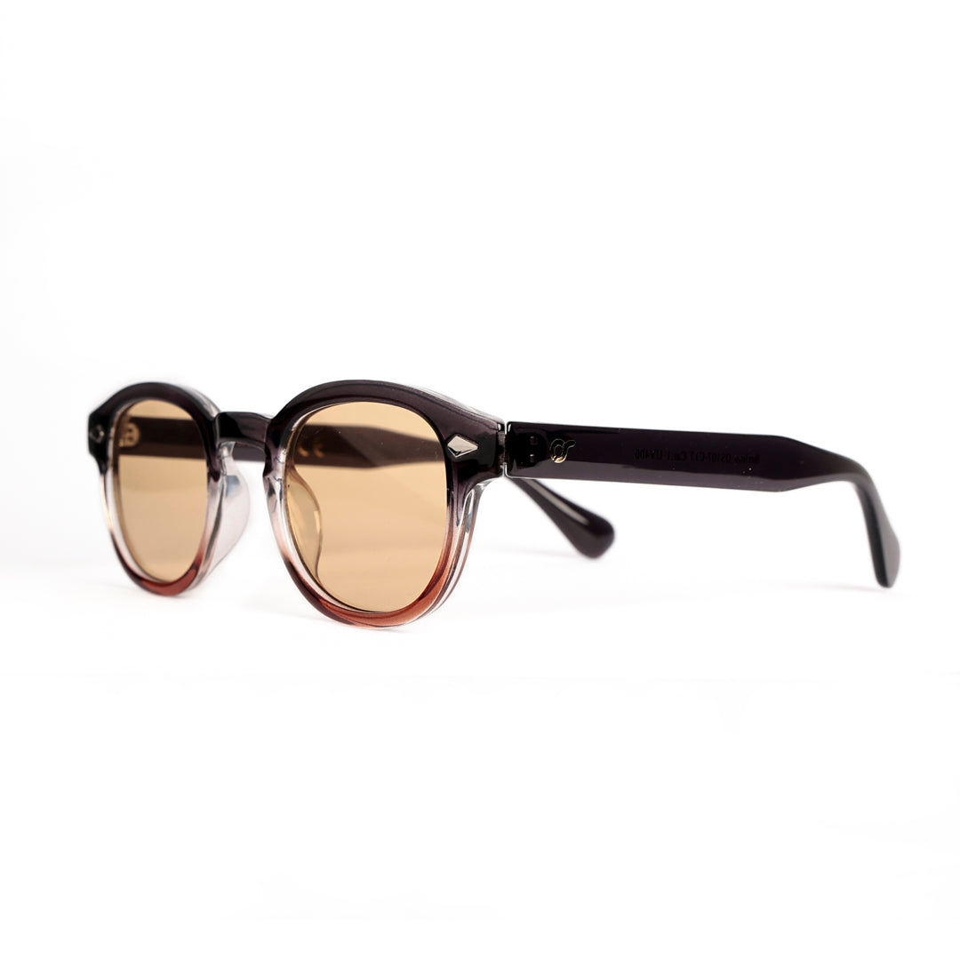 OCCHIALE DA SOLE UOMO OS SUNGLASSES - BERLINO WOOD GIALLO
