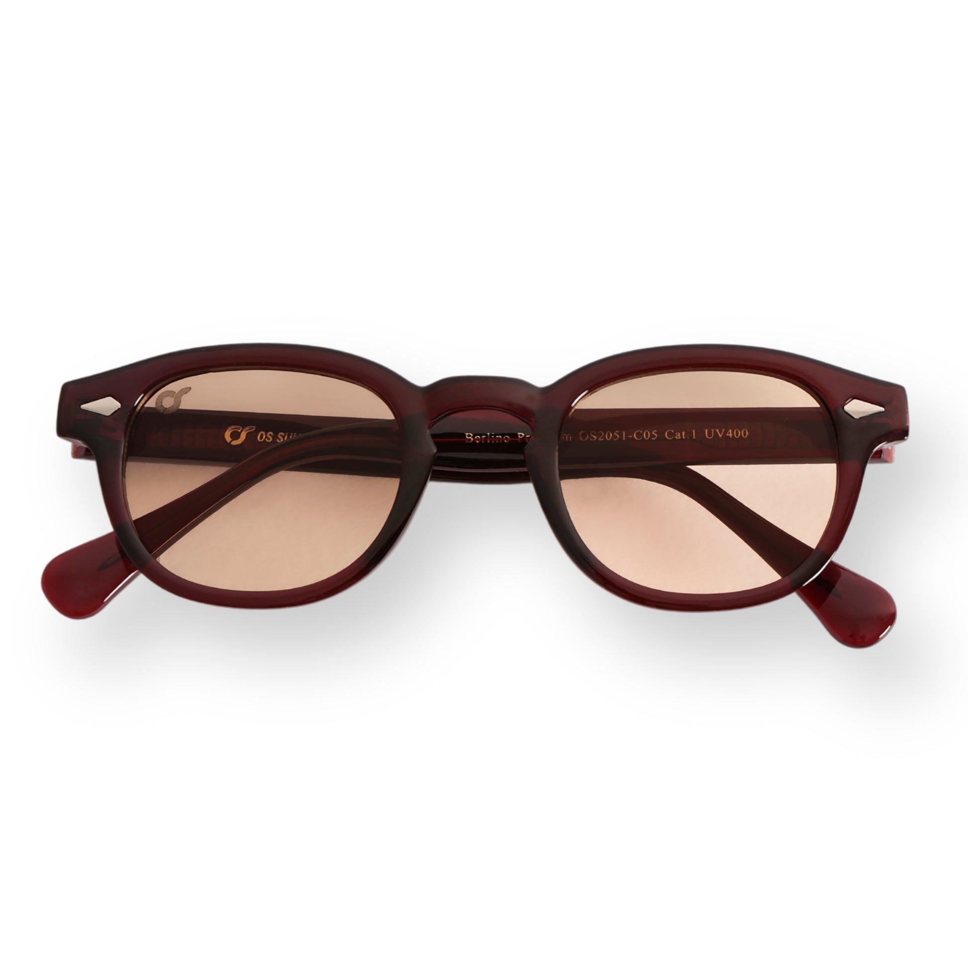 OCCHIALE DA SOLE DONNA OS SUNGLASSES - BERLINO PREMIUM VINO GIALLO