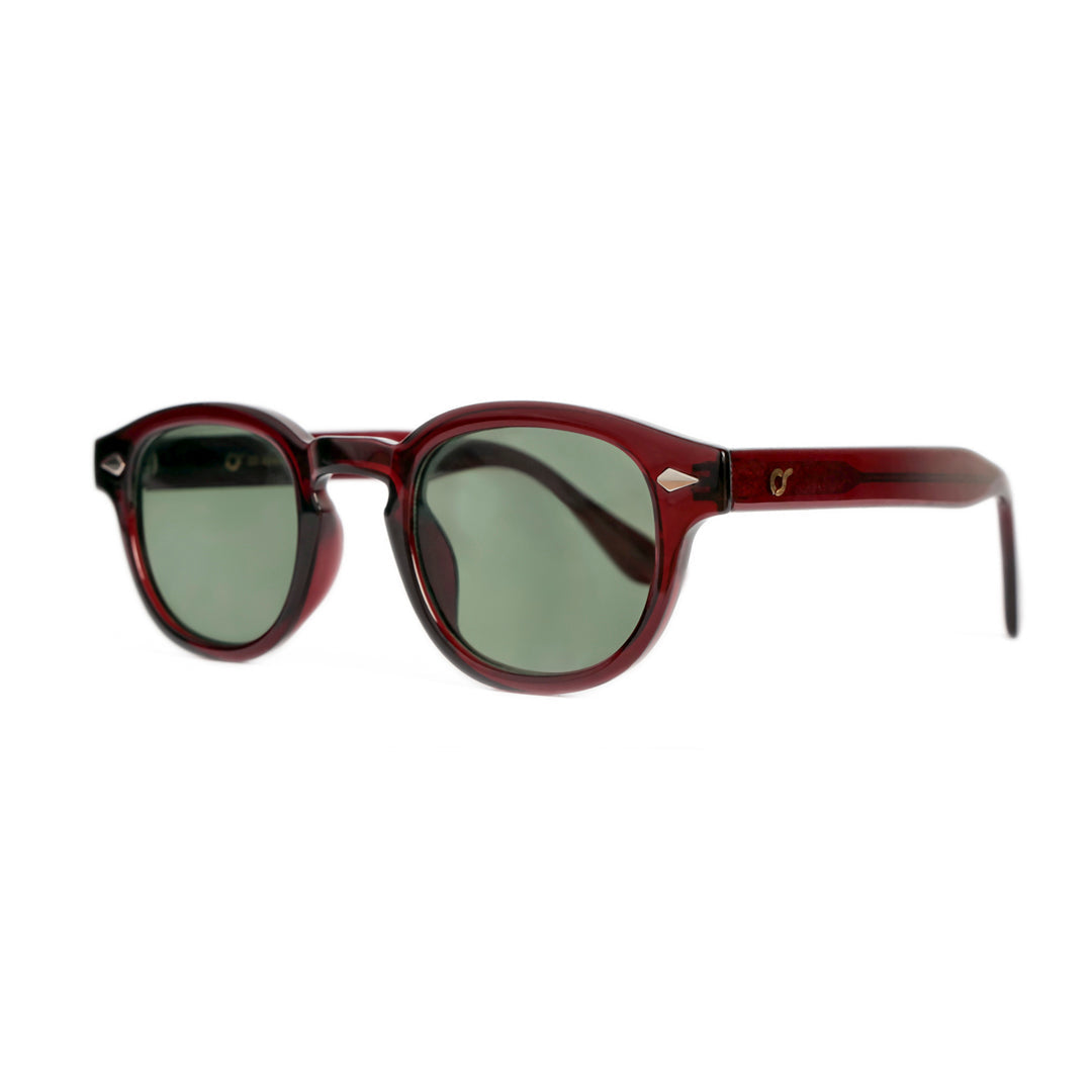 OCCHIALE DA SOLE DONNA OS SUNGLASSES - BERLINO PREMIUM VINO PETROLIO