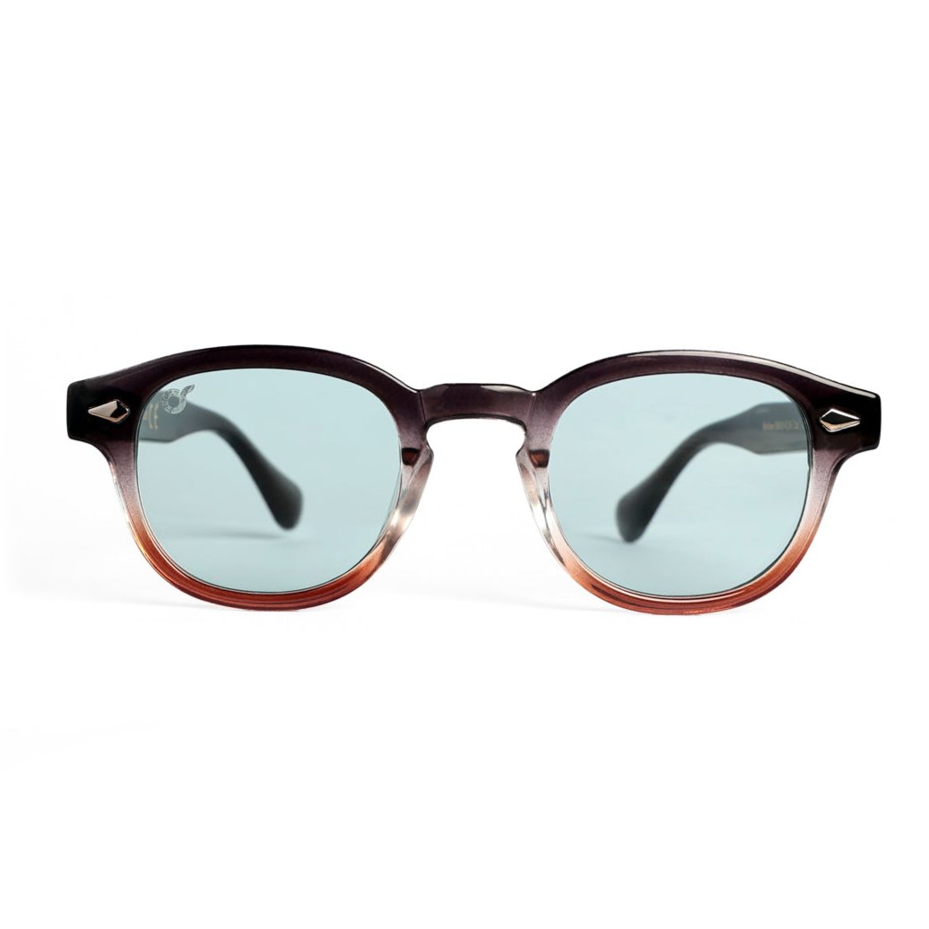 OCCHIALE DA SOLE UOMO OS SUNGLASSES - BERLINO WOOD AZZURRO