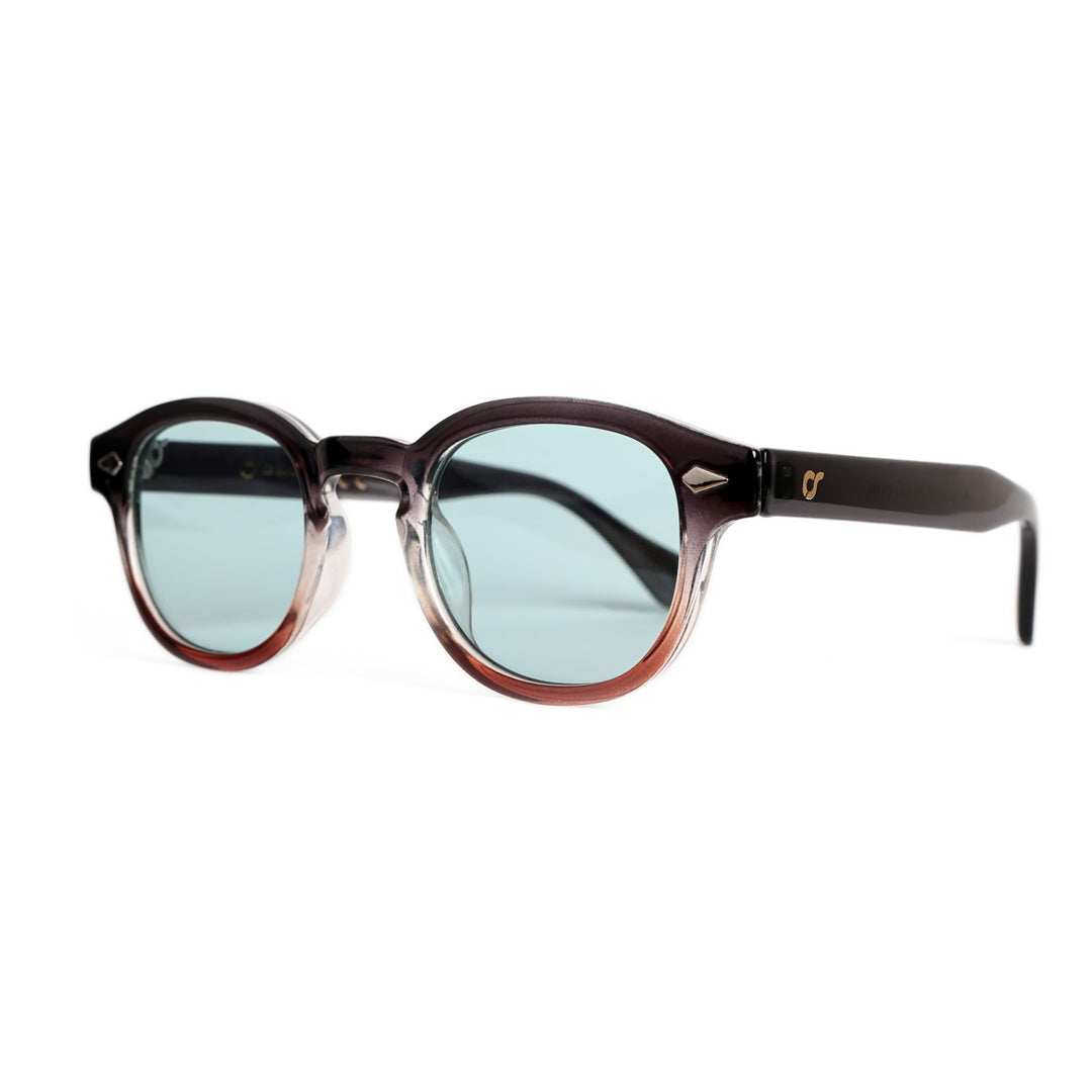 OCCHIALE DA SOLE UOMO OS SUNGLASSES - BERLINO WOOD AZZURRO