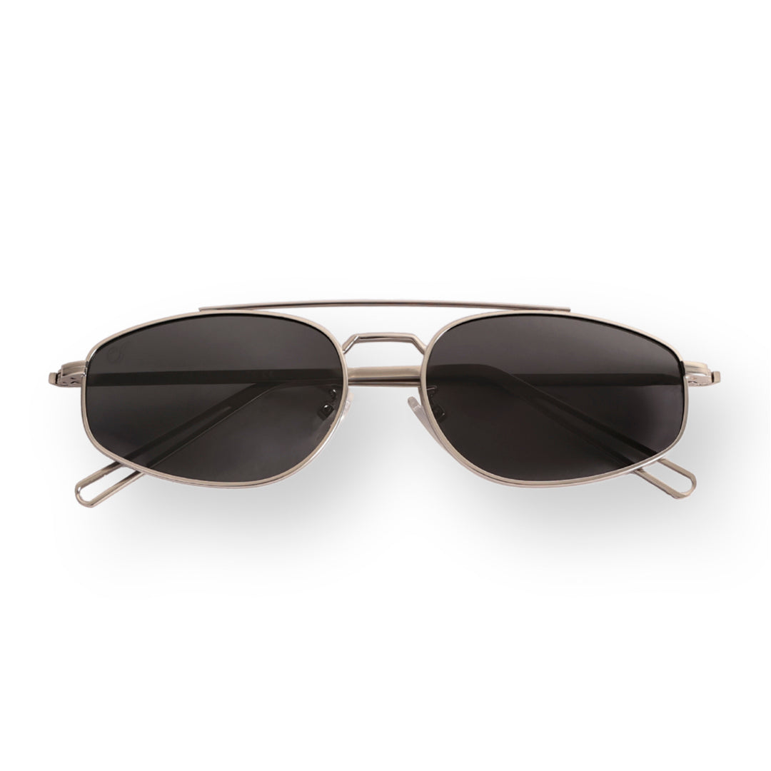 OCCHIALE DA SOLE UOMO OS SUNGLASSES - DETROIT SILVER BLACK