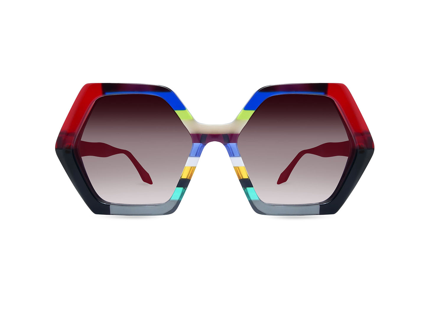 OCCHIALI DA SOLE MODELLO PALMARIA SUN DONNA | ULTRA LIMITED ULSPLRO ROSSO - CALIBRO 56