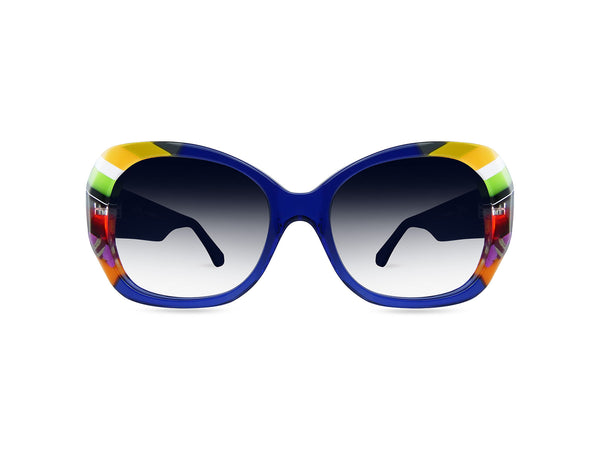 OCCHIALI DA SOLE MODELLO PALMAROLA SUN DONNA | ULTRA LIMITED ULSPALBL BLU - CALIBRO 55