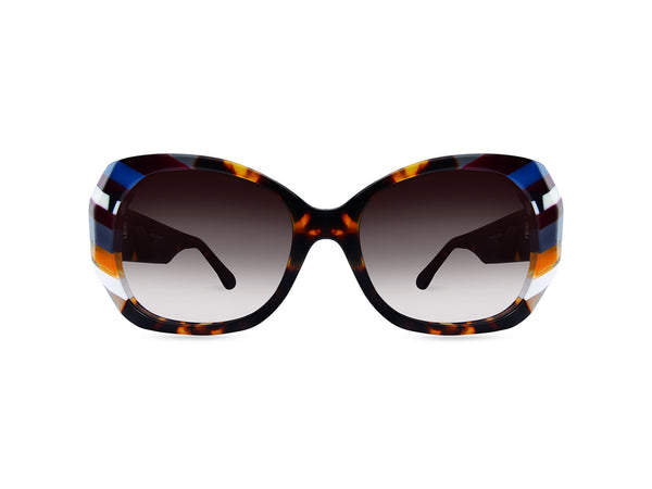 OCCHIALI DA SOLE MODELLO PALMAROLA SUN DONNA | ULTRA LIMITED ULSPALHA HAVANA - CALIBRO 55