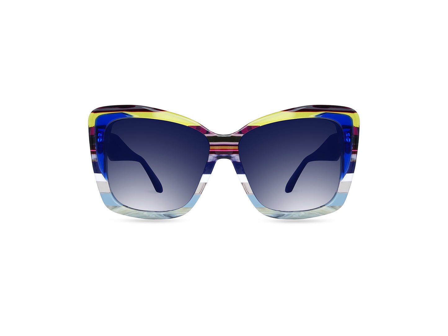OCCHIALI DA SOLE MODELLO PELLESTRINA SUN DONNA | ULTRA LIMITED ULSPELBL BLU - CALIBRO 58