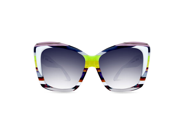 OCCHIALI DA SOLE MODELLO PELLESTRINA SUN DONNA | ULTRA LIMITED ULSPELBI BIANCO - CALIBRO 58