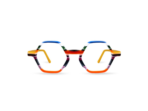 OCCHIALI DA VISTA MODELLO PESARO DONNA | ULTRA LIMITED MIELE - CALIBRO 46
