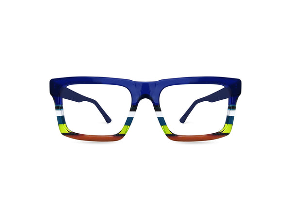 OCCHIALI DA VISTA MODELLO POTENZA UOMO | ULTRA LIMITED ULPTBL BLU - CALIBRO 56