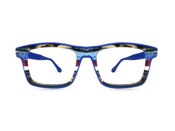OCCHIALI DA VISTA MODELLO ROVIGO UOMO | ULTRA LIMITED ULROBL BLU - CALIBRO 56