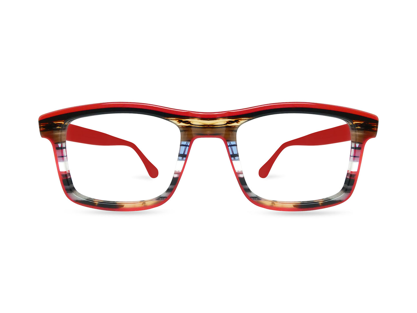 OCCHIALI DA VISTA MODELLO ROVIGO UOMO | ULTRA LIMITED ULRORO ROSSO - CALIBRO 56