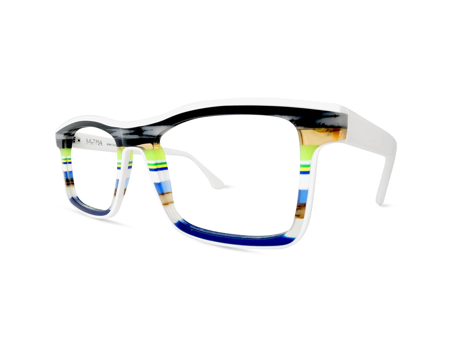OCCHIALI DA VISTA MODELLO ROVIGO UOMO | ULTRA LIMITED ULROBI BIANCO - CALIBRO 56