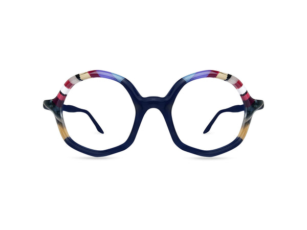 OCCHIALI DA VISTA MODELLO SESTRIERE DONNA | ULTRA LIMITED ULSSBL BLU - CALIBRO 50
