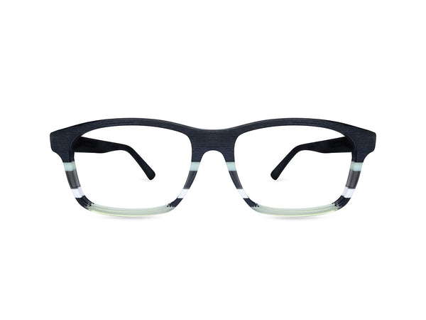 OCCHIALI DA VISTA MODELLO SIRMIONE UOMO | ULTRA LIMITED NERO - CALIBRO 57