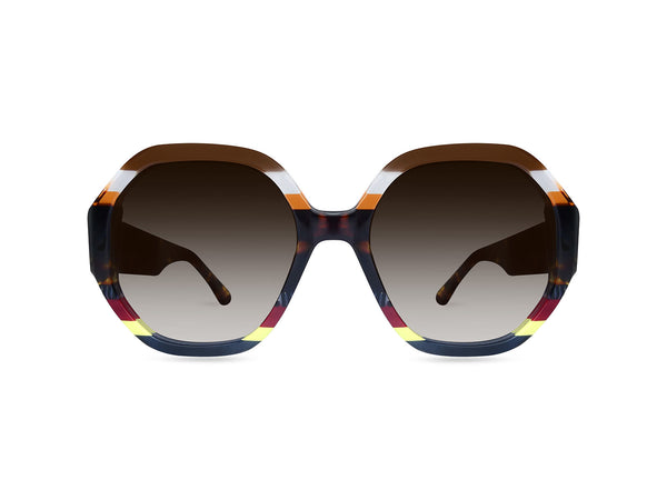 OCCHIALI DA SOLE MODELLO GALLINARA SUN DONNA | ULTRA LIMITED ULSGLNHA HAVANA - CALIBRO 56